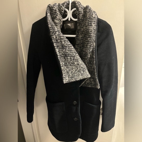 Mackage Wool Cashmere blend scarf coat - Picture 1 of 5